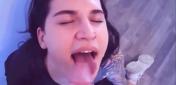  CUM IN MOUTH AND CUM ON FACE COMPILATION TATTOOSLUTWIFE- CHAPTER 3